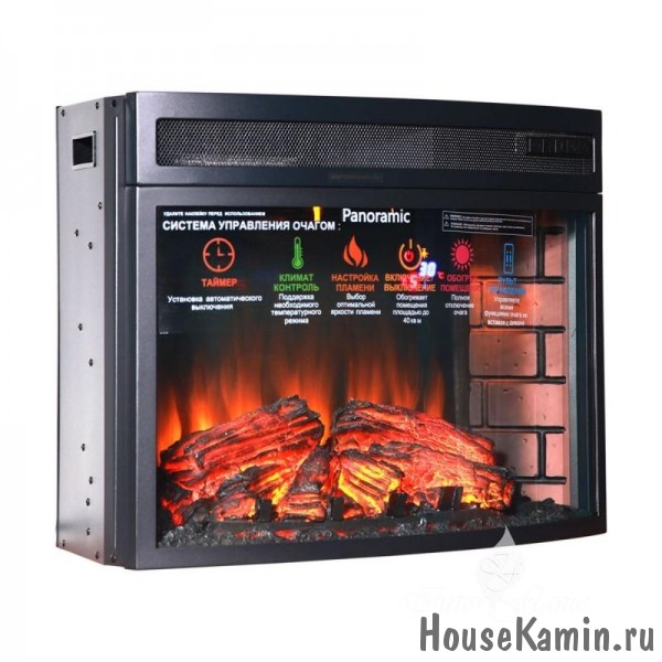 Электрокамин InterFlame Panoramic 25 Led FX со звуком
