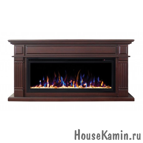 Каминный комплект Islandia (античный дуб) с электрокамином RealFlame Saphir 42