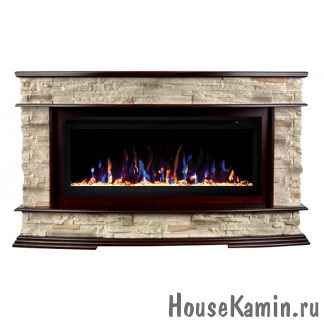Каминный комплект Frankfurt с электрокамином RealFlame Saphir 42