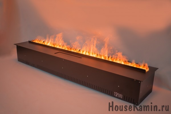Электрический паровой очаг Schones Feuer 3D FireLine 1200 Blue Wi-Fi с эффектом 