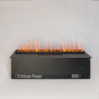 Электрический паровой очаг Schones Feuer 3D FireLine 800 Wi-Fi с эффектом 