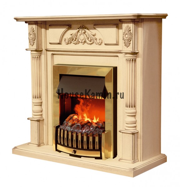   (   )   Dimplex Danville Antic Brass ‛Opti-Myst‛ (+)