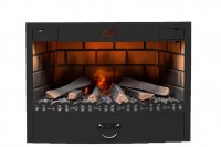 Электрокамин с 3D эффектом живого огня и пламени Alex Bauman 3D Fog 25 (без обогрева) с пультом Д.У.