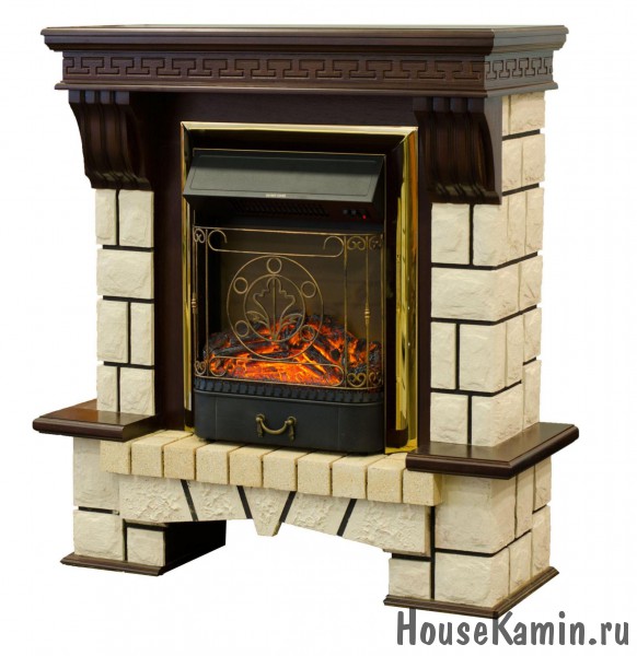   Stone New STD ( )   RealFlame Majestic Brass