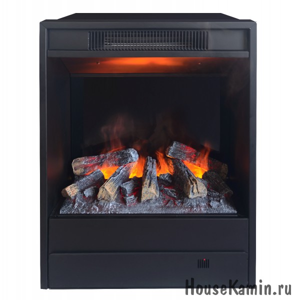 Электрокамин 3D Eugene RealFlame с реалистичным эффектом живого огня 3D и пультом ДУ