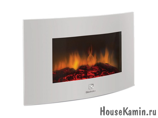 Электрокамин настенный Electrolux EFP/W-1200URLS белый