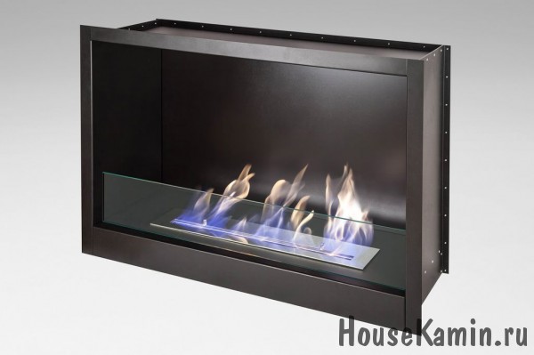 Ниша для биокамина Silver Smith CAPSULA LUX GLASS