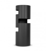 Уличный биокамин - факел Hitze Buco 03 black (черный)