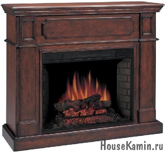 Каминный комплект Olympia с электрокамином ClassicFlame-33 Black Series 20