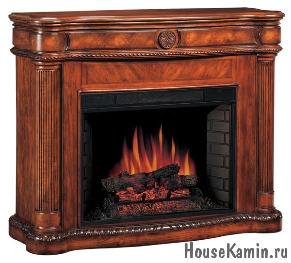 Каминный комплект Stewart с электрокамином ClassicFlame-33 Black Series 20